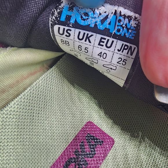 Hoka One One ARAHI 6 Women's Pink /Black Sneakers Size 8B - Picture 4 of 13